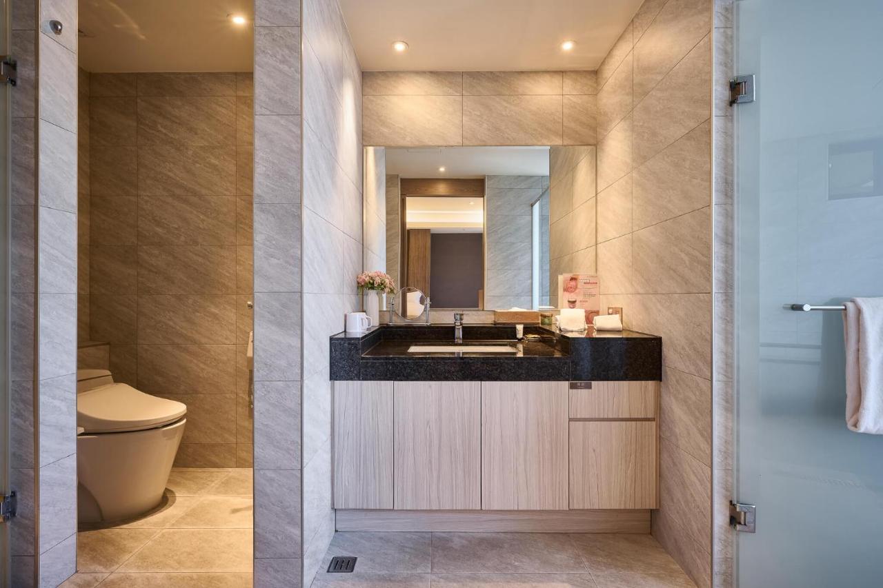Cuncyue Hot Spring Resort Лодун Екстер'єр фото Bathroom